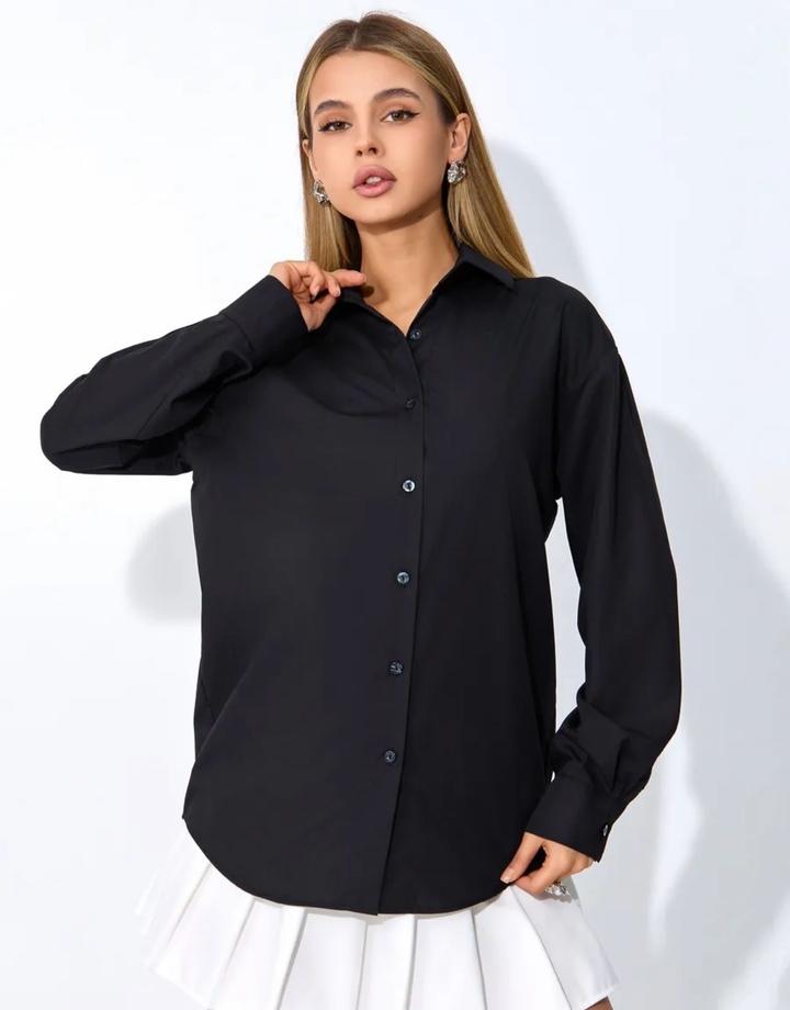 Рубашка черная