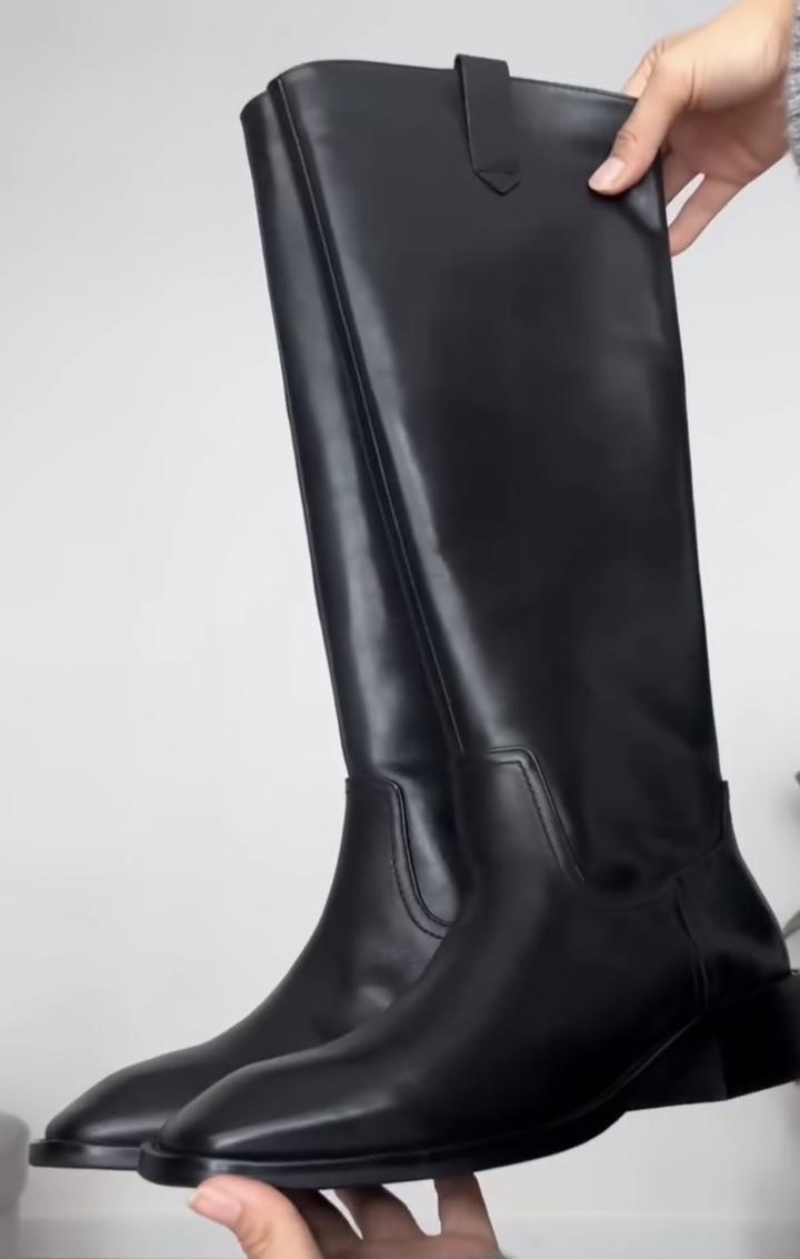 Сапоги из натуральной кожи