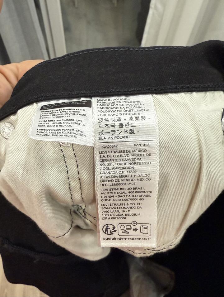 Новые джинсы Levi’s
