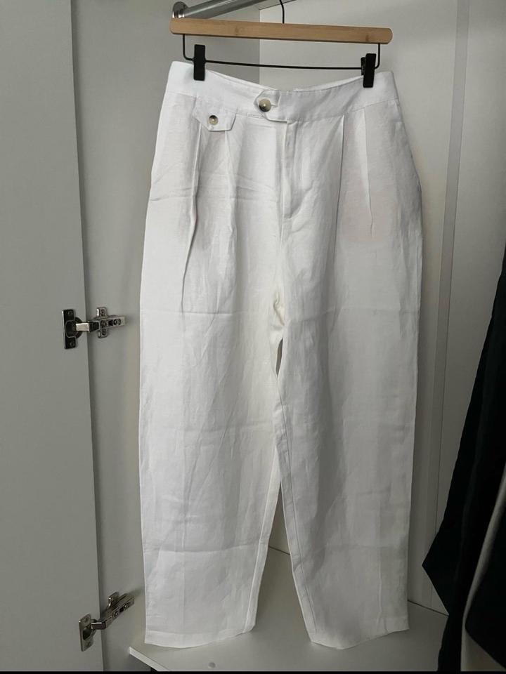 Льняные брюки ZARA🤍