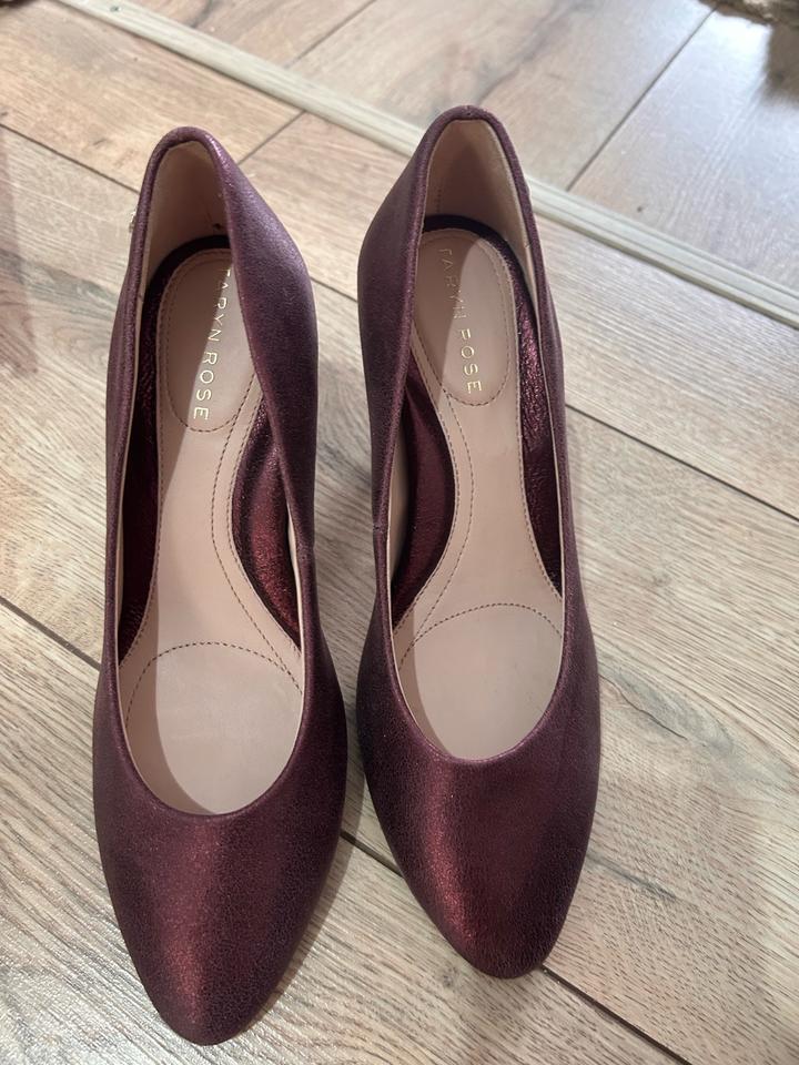 Туфли бордовый новый