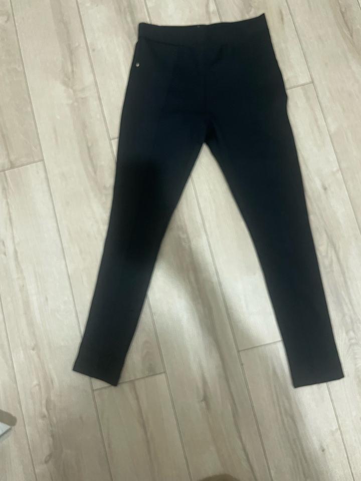 Новые черные легинсы на высокой посадке