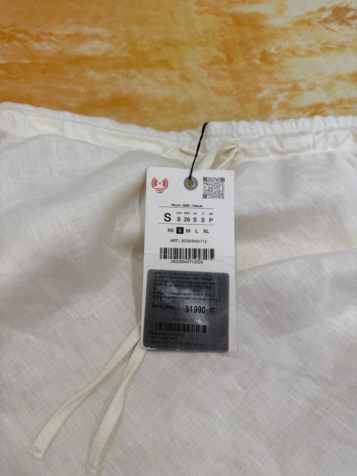Новая юбка из льна Zara