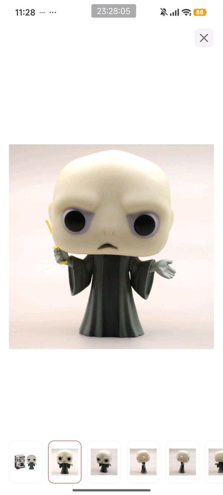 Это коллекционная виниловая фигурка Funko POP! персонажа Волан-де-Морт