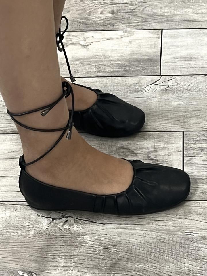 Балетки черные