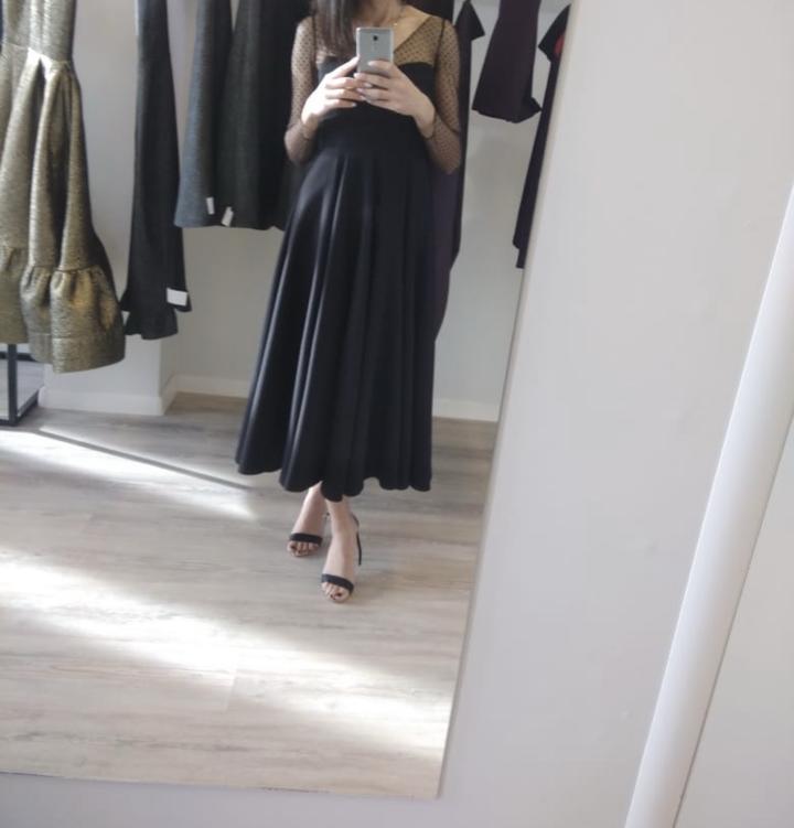 Черное платье