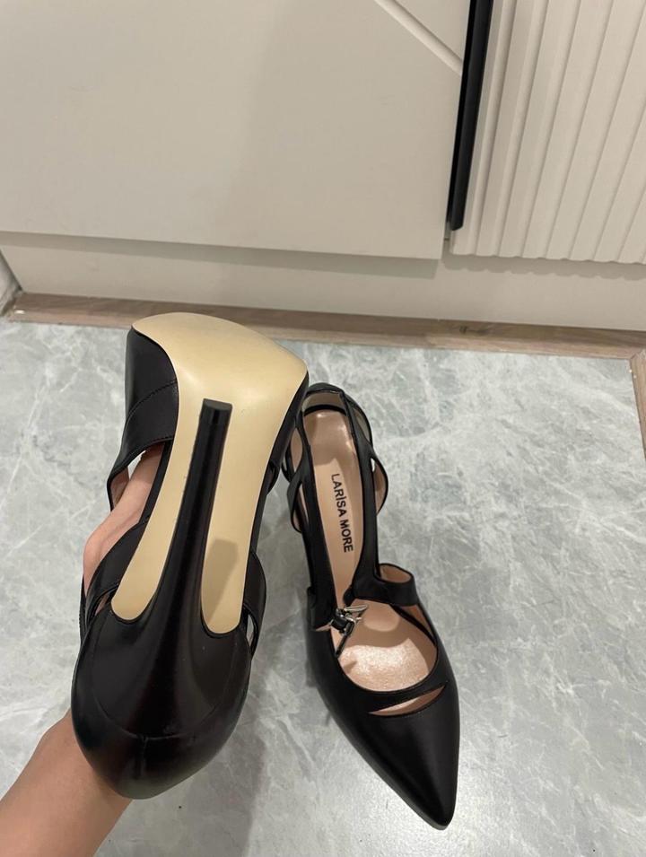 Туфли кожаные