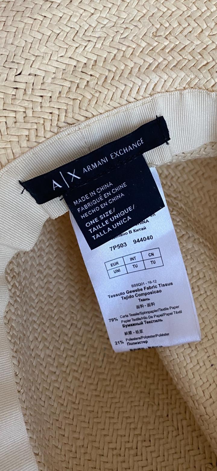 Шляпа Armani exchange