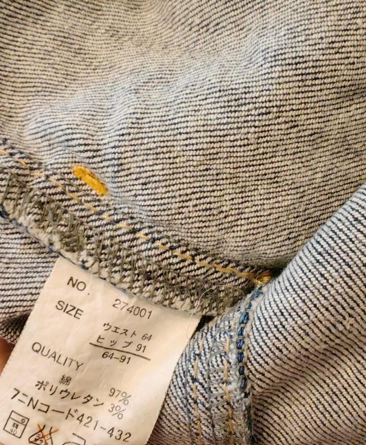 Джинсовые шорты, талия 64, бедра 91 см