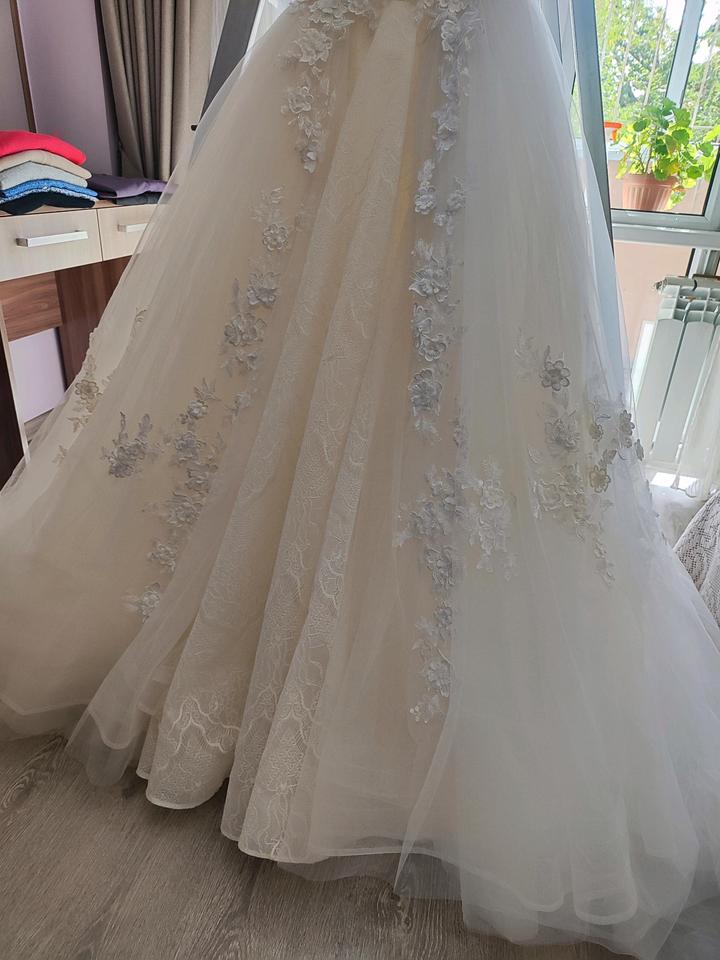 Свадебное платье ручной работы от MANOLO GARCIA