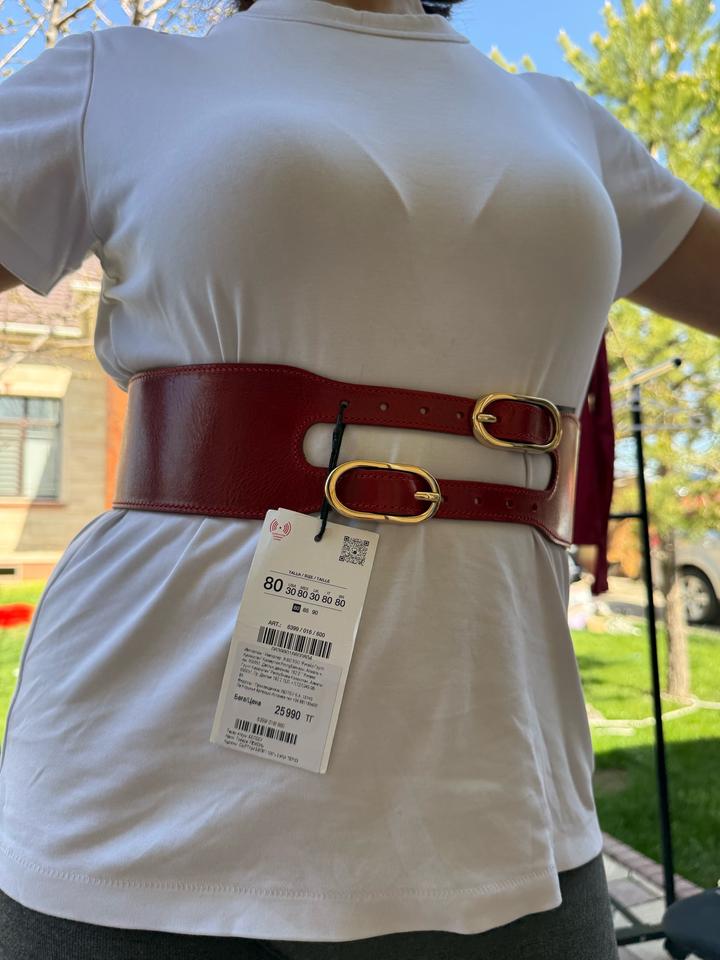 100% кожаный ремень