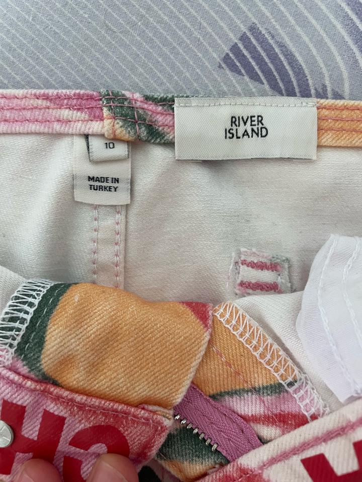 Джинсы-праздник! Психоделический принт в стиле 70-х 🌈 хиппи