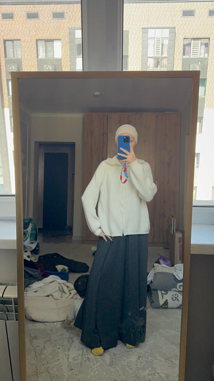 трикотажная юбка