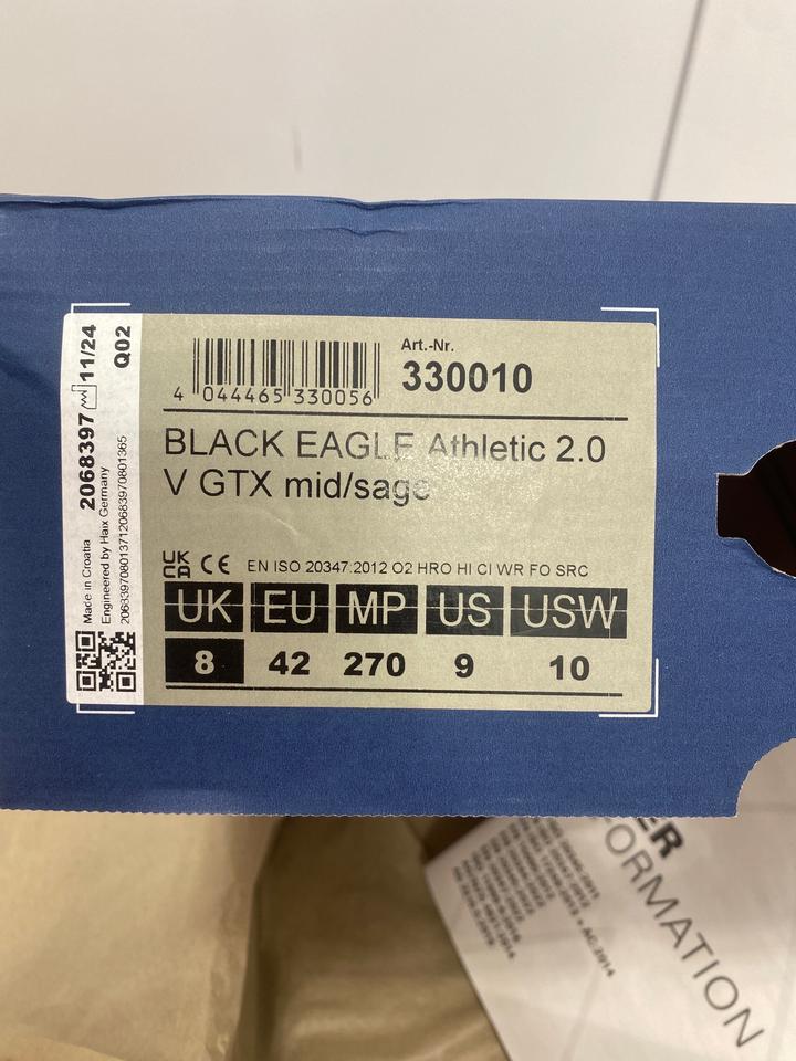 Ботинки от BLACK EAGLE Athletic 2.0 V GTXmid/sage