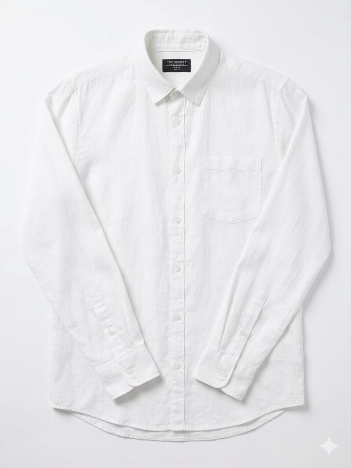Льняная рубашка Top Secret (Slim Fit)