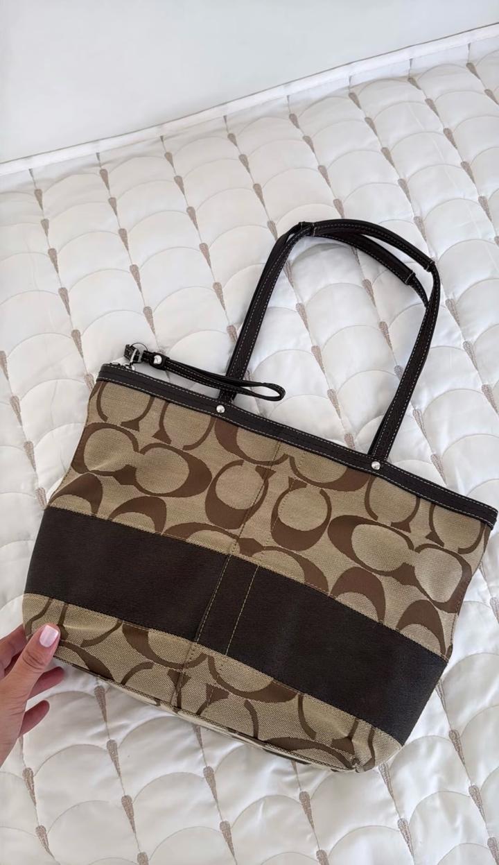 Coach tote винтажная сумка