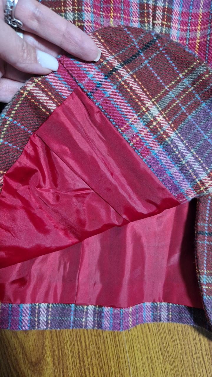 Пиджак в клетку