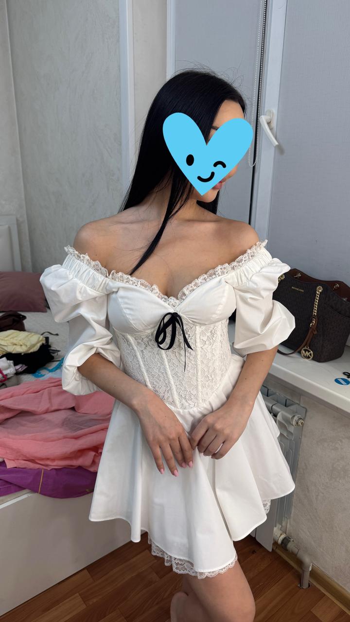 Белое платье от lichi