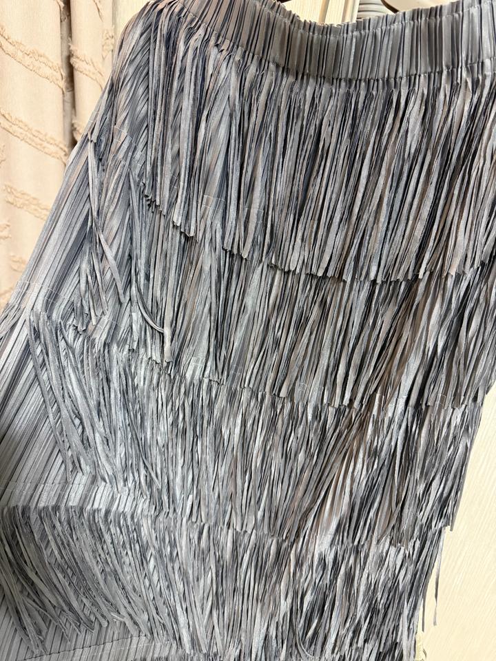 Юбка с бахрамой