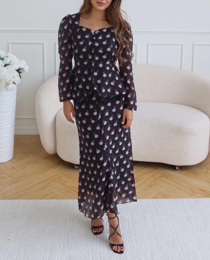 Двойка в цветочек