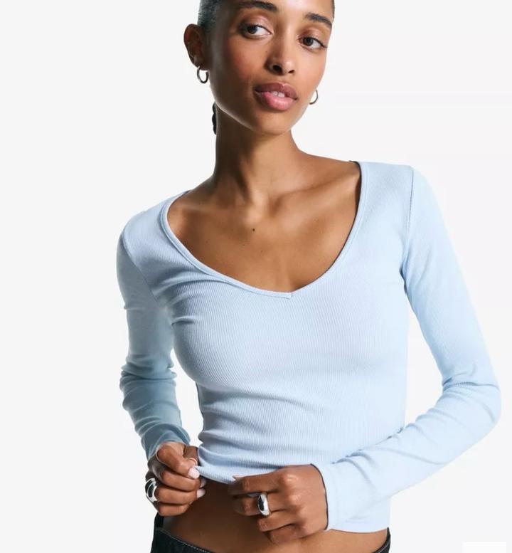 лонгслив Bershka