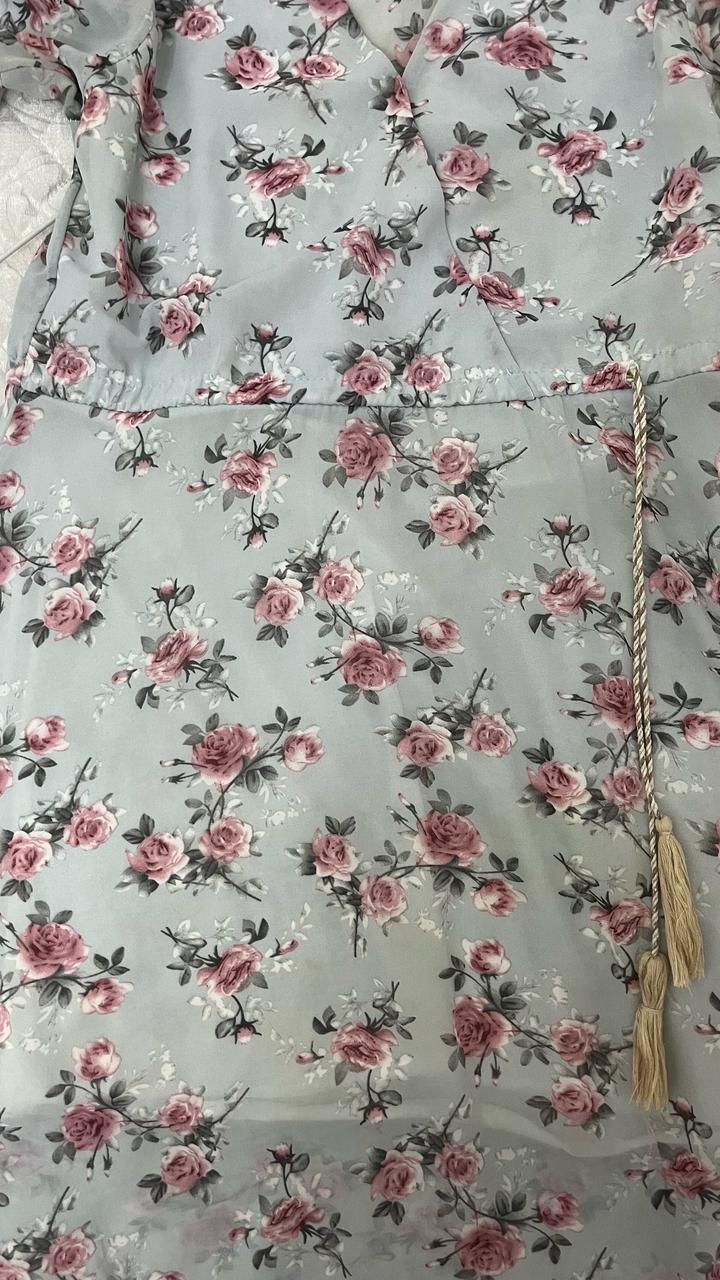 Платье с цветами 🌸