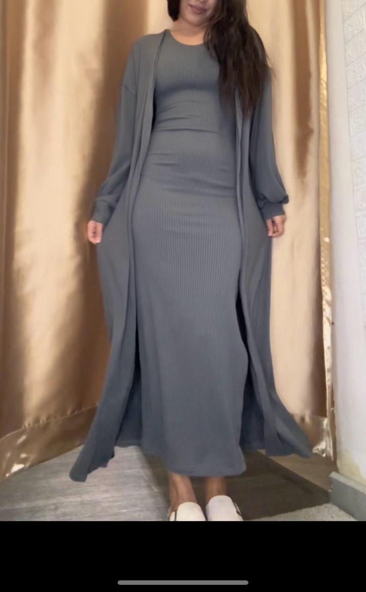 Двойка (платье+абайка)