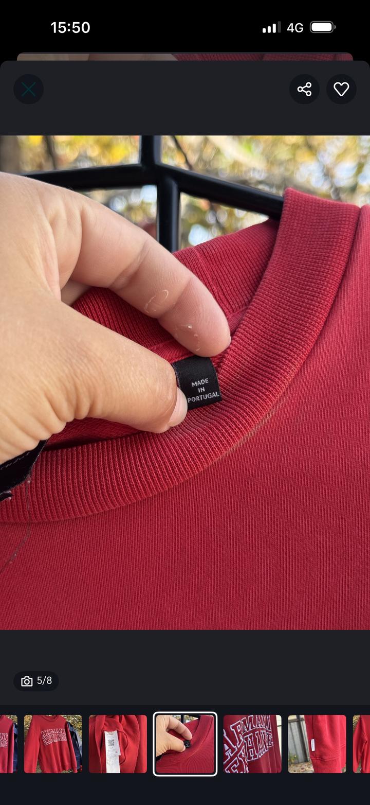 Свитшот Armani exchange M