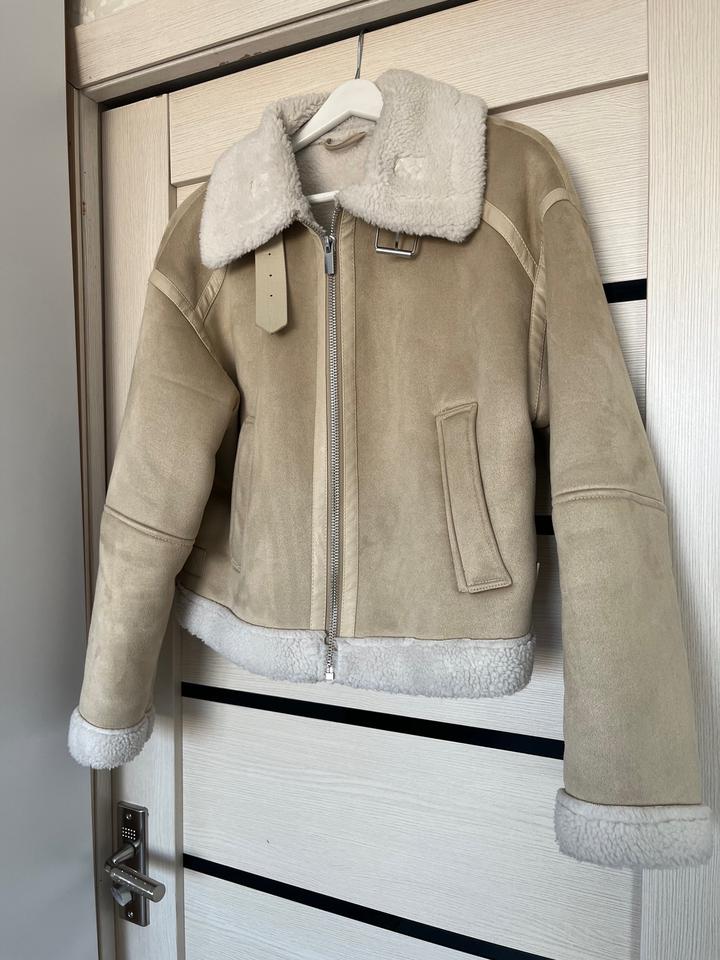 Дубленка укороченная