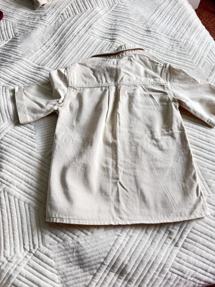 Джинсовая рубашка zara