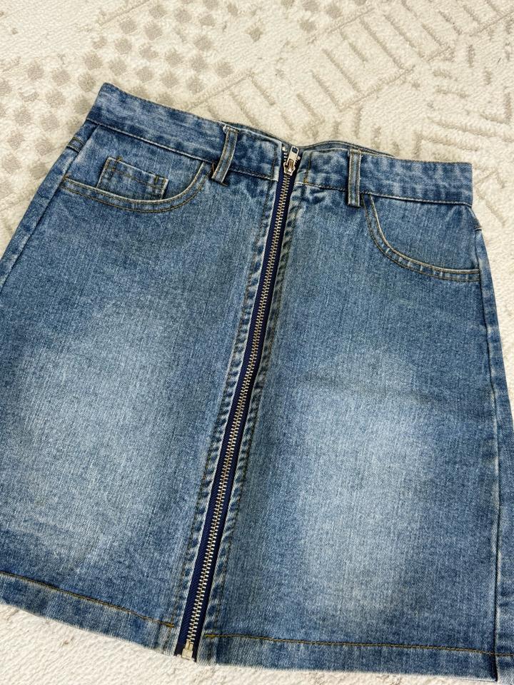 Юбка джинсовая