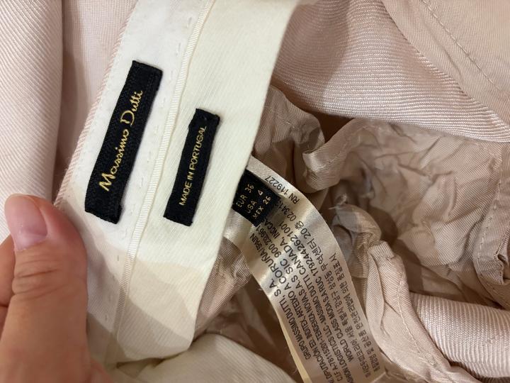 Льняной Костюм Massimo Dutti