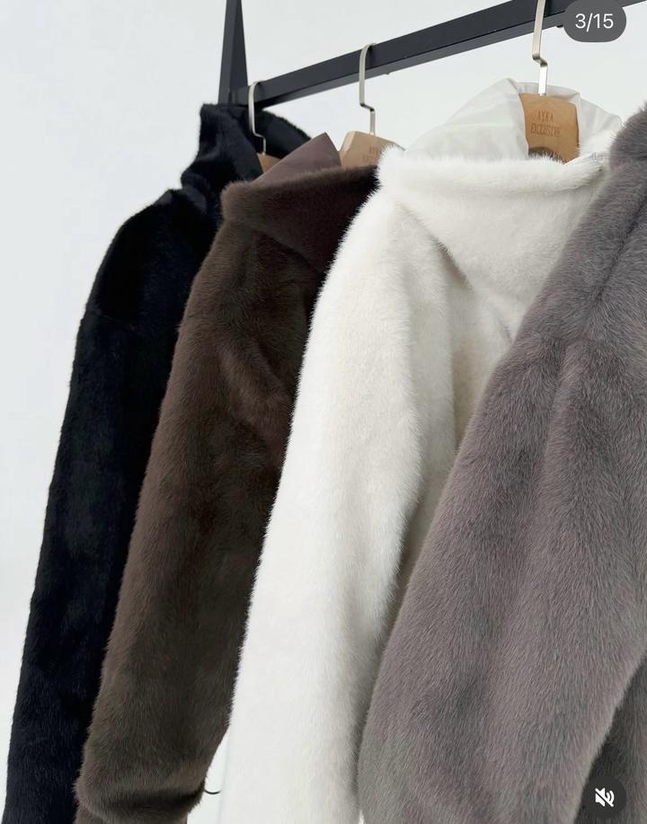 Двухсторонняя куртка -шубка