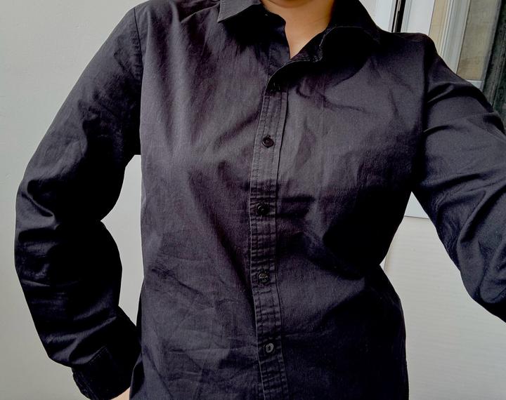 черная рубашка splash