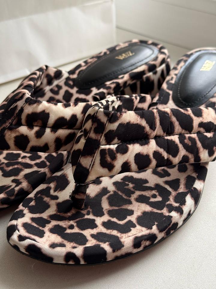 Мюли Zara леопардовые 39