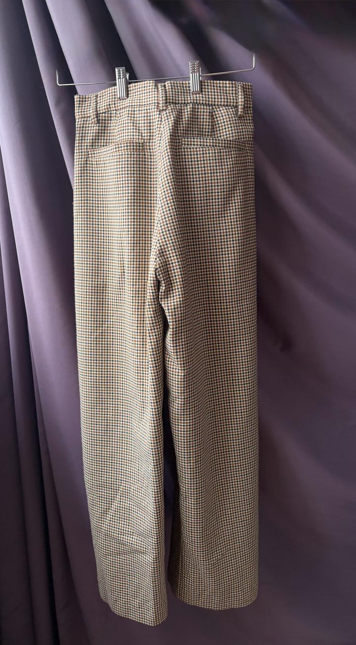 Брюки в клетку