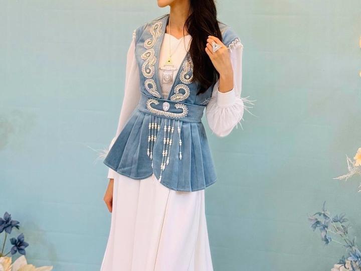 Платье+ жилетка