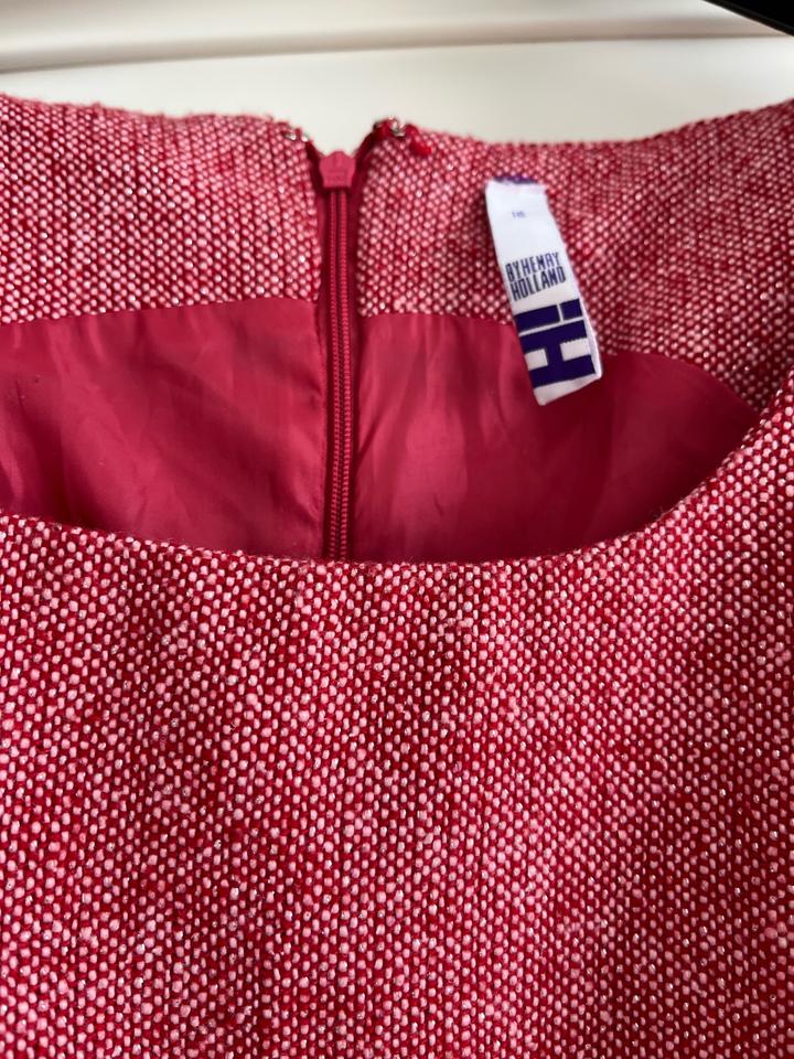 Твидовый винтажный шерстяной сарафан на весну