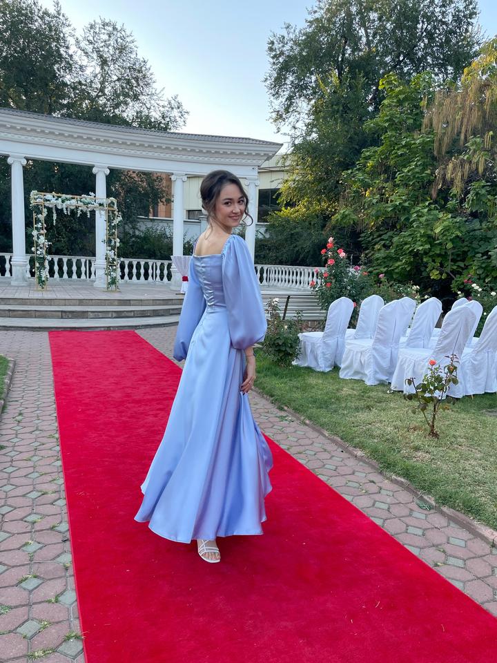 Шелковое вечернее платье (идеально на корпоративы или Новый год😍)