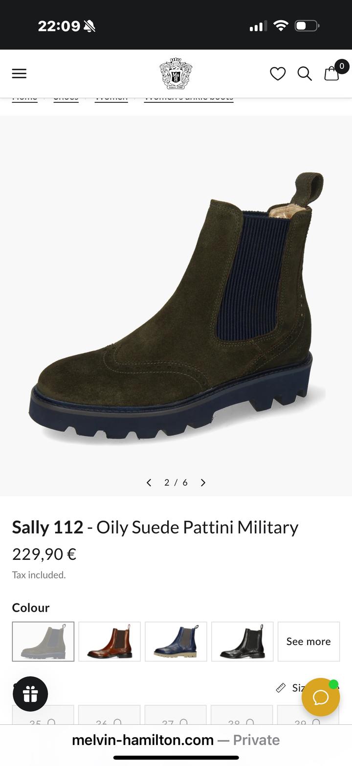 Ботинки Melvin & Hamilton