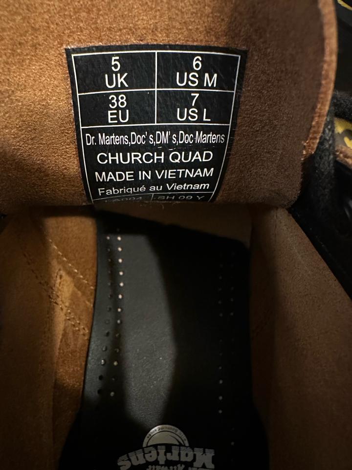 ботинки Dr. martens church quad