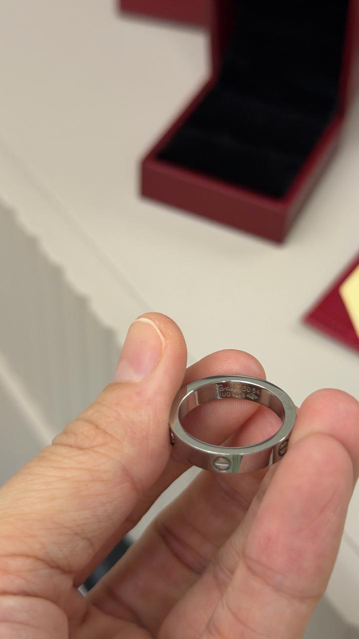 Кольцо Cartier люкс 1:1 в полной комплектации материал сталь