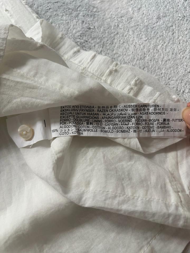 Белое платье Zara