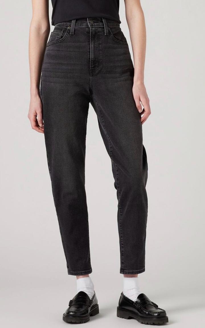 Черные mom jeans Levi’s