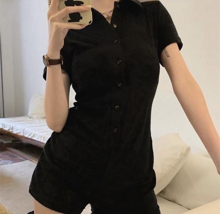 Комбинезон черный