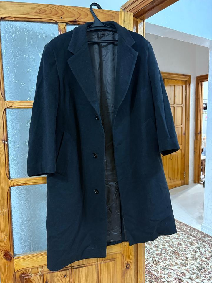 Винтажное мужское пальто Hugo boss