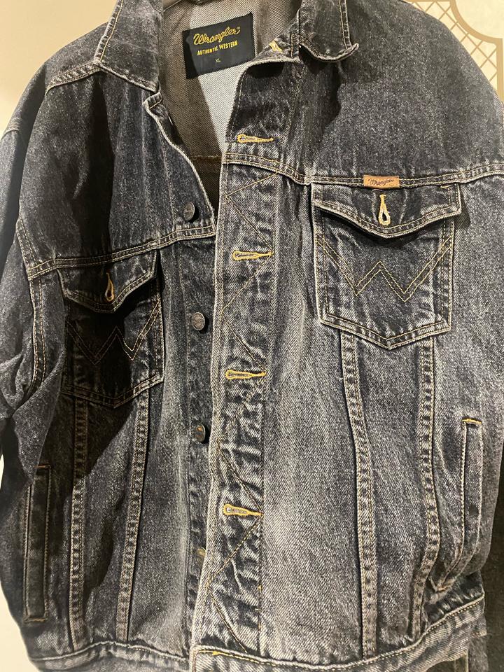 Wrangler джинсовая куртка мужская