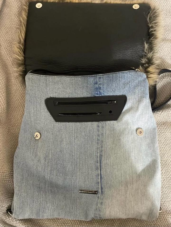 Fur bag меховая сумка Rinascimento