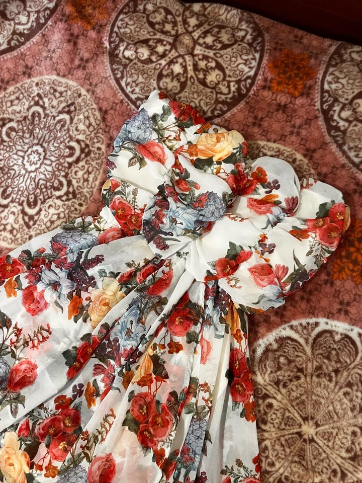 Цветочное платье