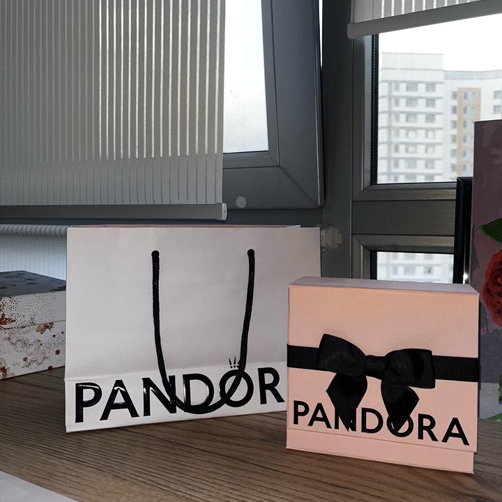 Колье и кольцо pandora
